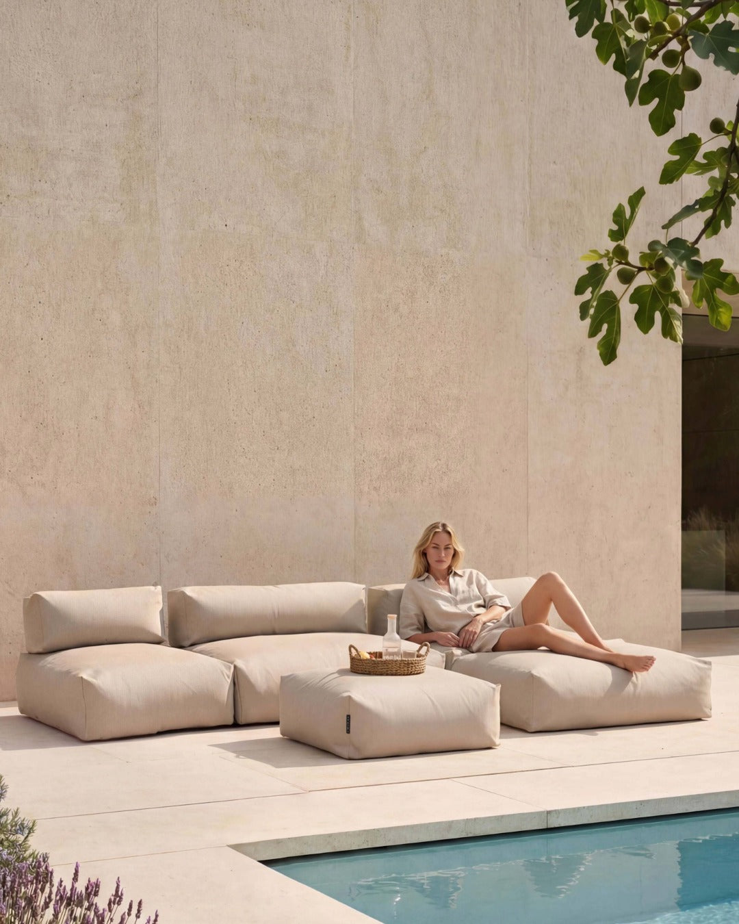 Salon de jardin POOLSOFA - Configuration C