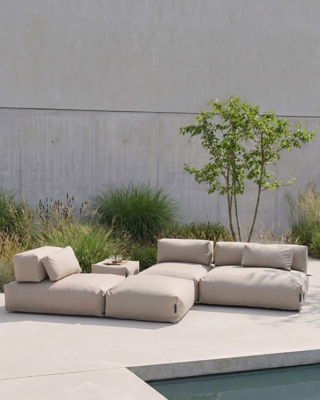 Salon de jardin POOLSOFA - Configuration B