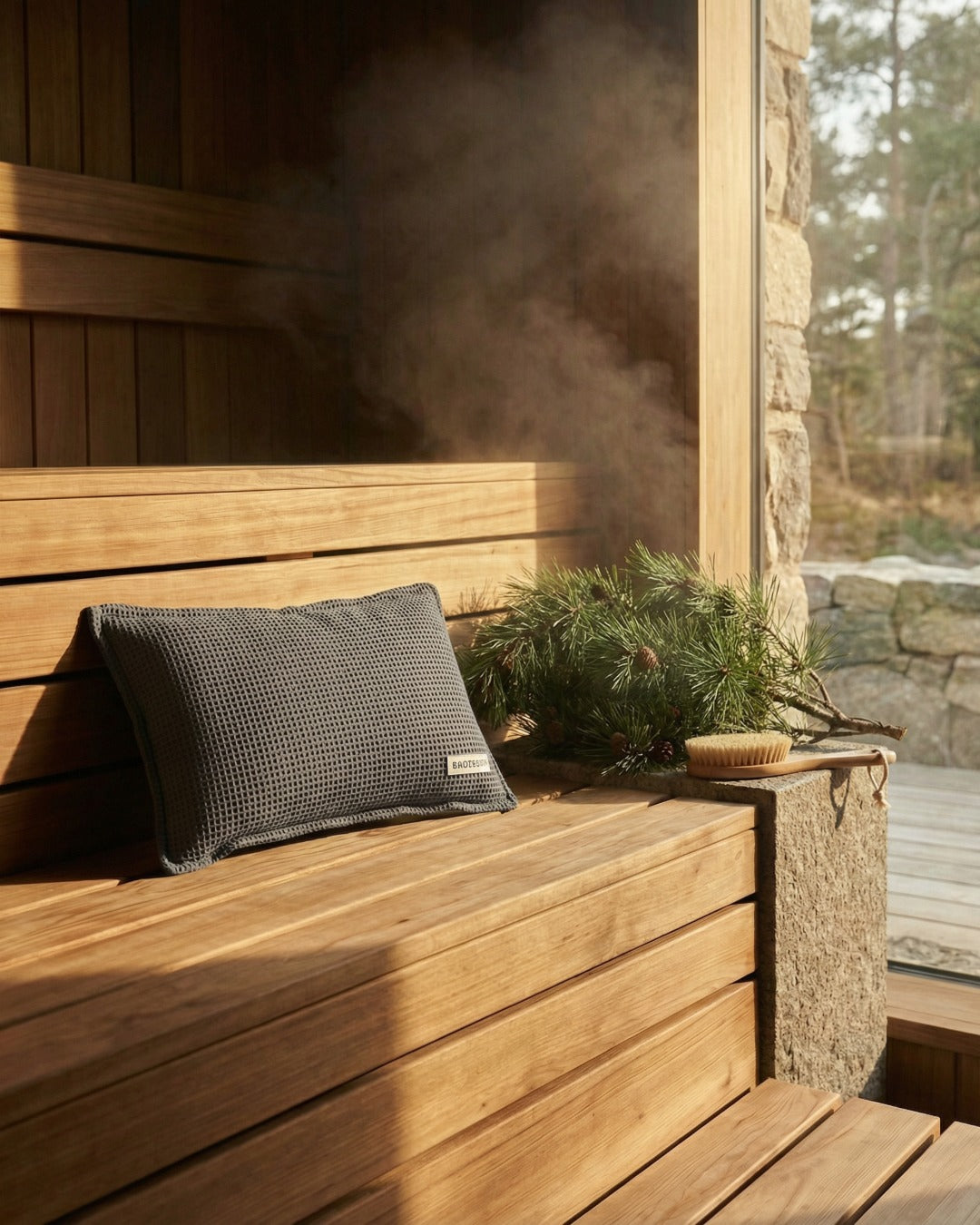 Stone Pine Cushion