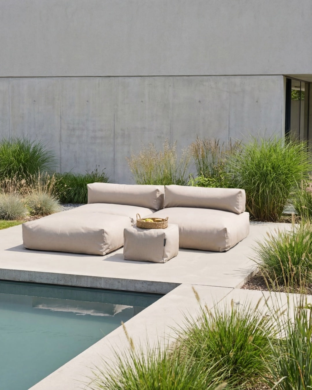 Salon de jardin POOLSOFA - Configuration A