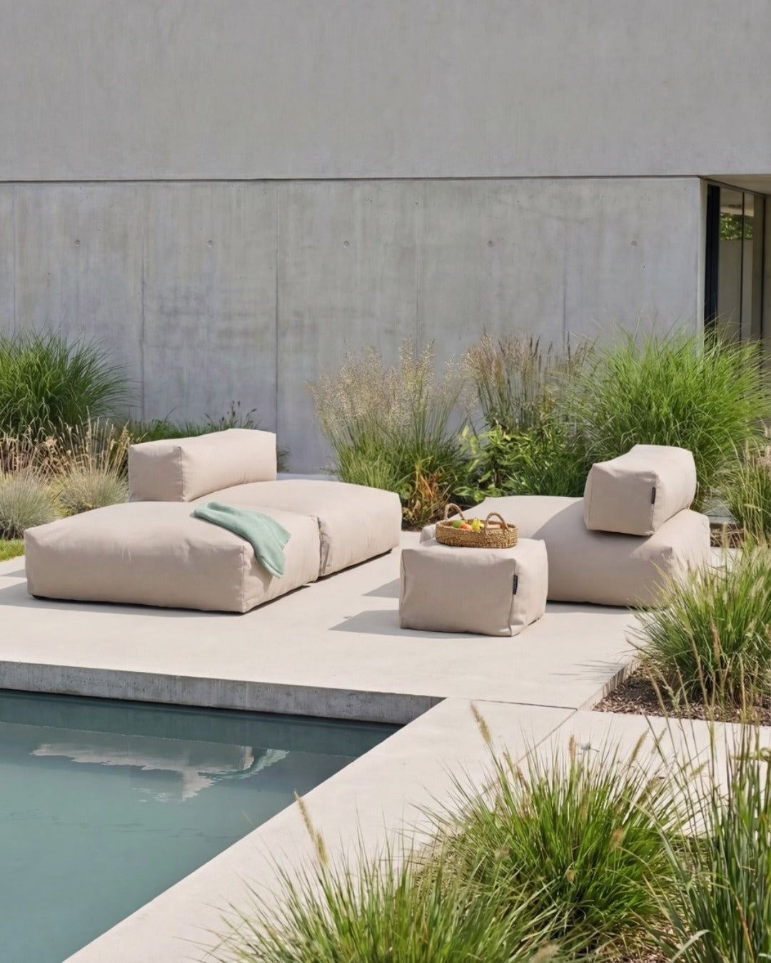 Salon de jardin POOLSOFA - Configuration A