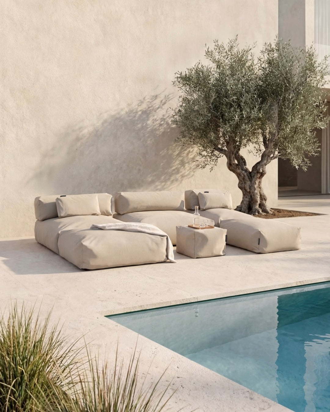 Salon de jardin POOLSOFA - Configuration D 