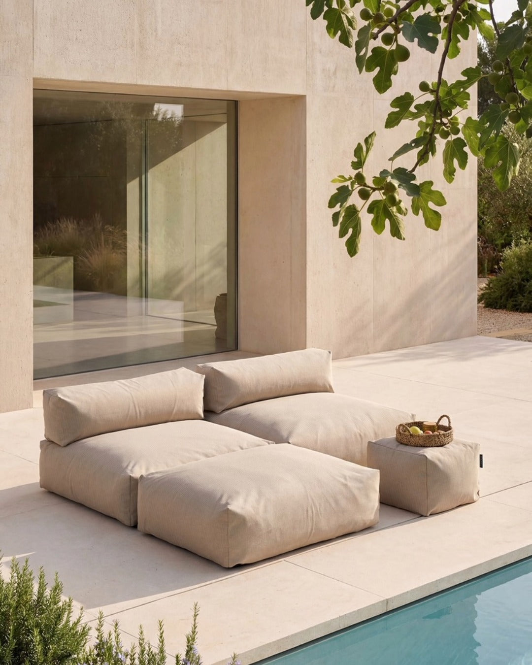 Salon de jardin POOLSOFA - Configuration A