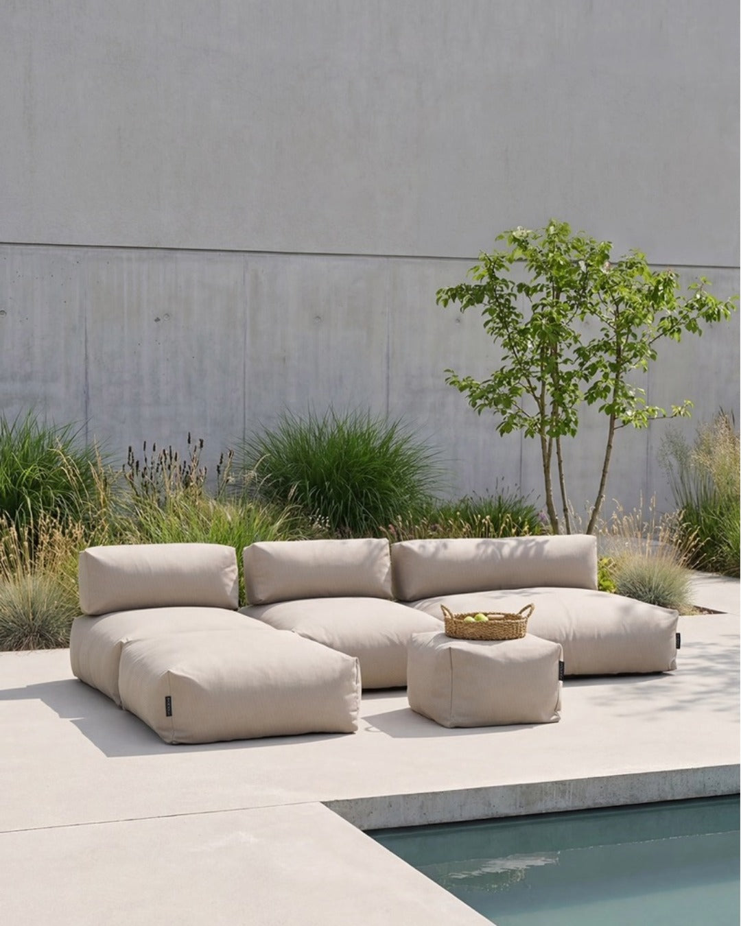 Salon de jardin POOLSOFA - Configuration B 